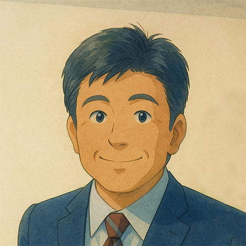 筆者の顔画像